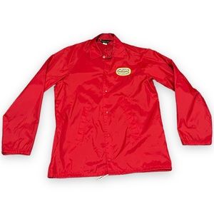 Vintage Pla-Jac Dunbrooke Aircraft Nylon Snap Jacket